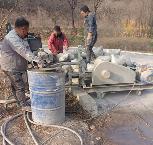 北碚路面下沉注浆
